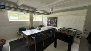 Fællesrum i doktorhaven